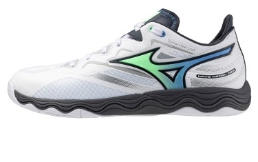 Mizuno Schuh Wave Medal Neo weiß/mint/blau Angebotspreis 119,- Euro statt 140,- Euro