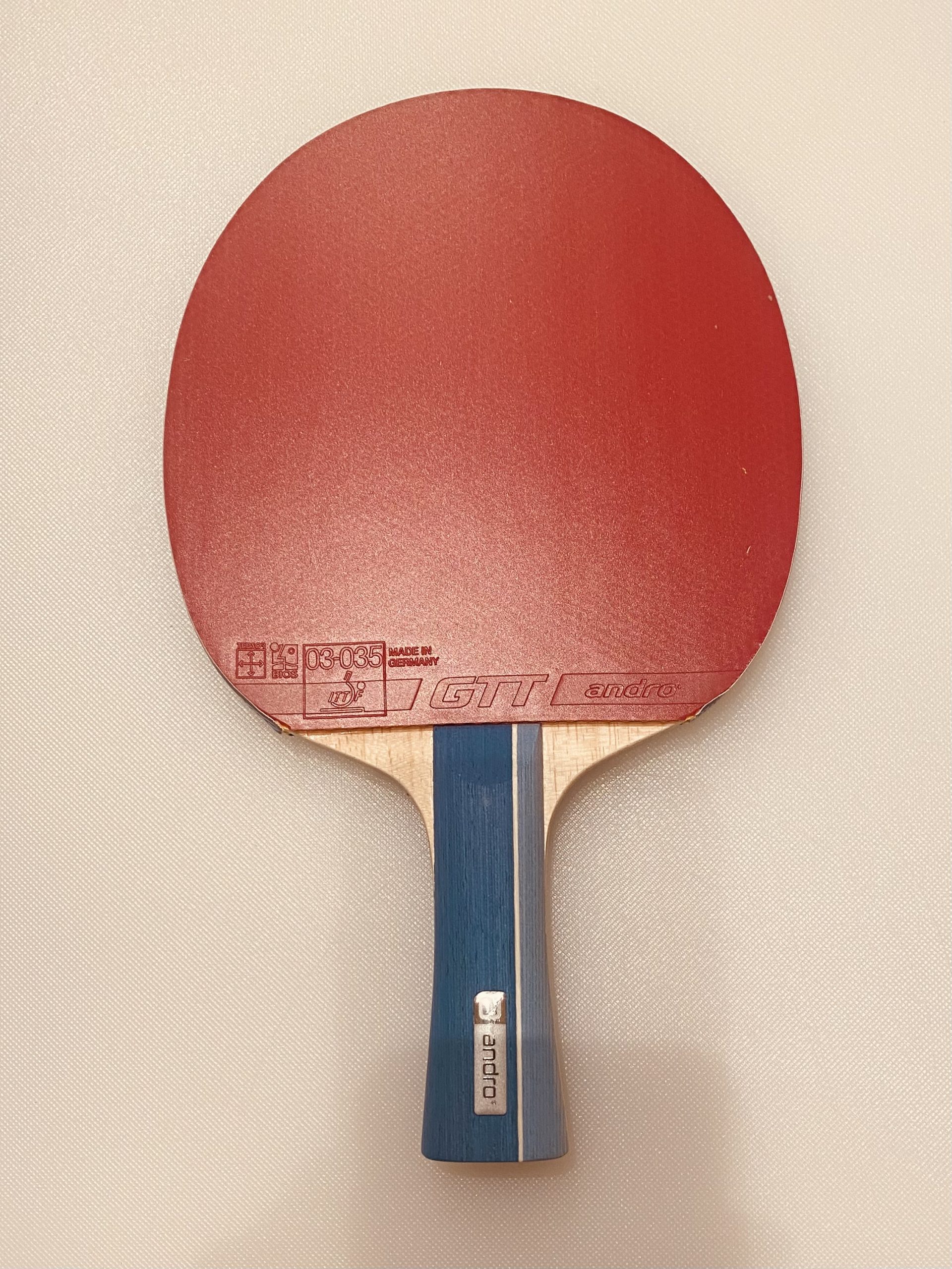 Andro Timber 5 ALL mit Andro GTT 40 Beläge Angebotspreis 84,90 Euro