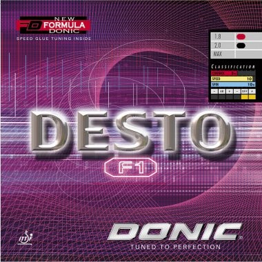 Donic Desto Serie F1, F2 und F3 28,90 Euro